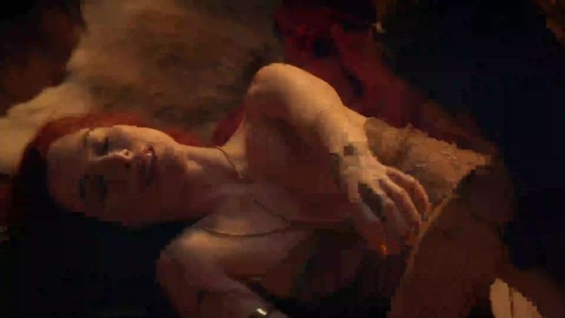 斯巴達克斯 Lucy Lawless 和 Jaime Murray 02：免費色情 5c