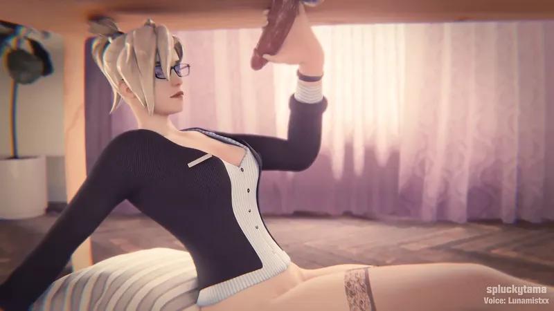 Mercy 13 – 守望先鋒 Sfm 和 Blender 色情彙編…