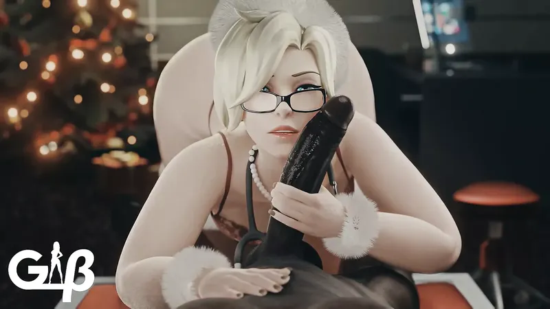 Mercy 21 – 守望先鋒 Sfm 和 Blender 色情彙編…