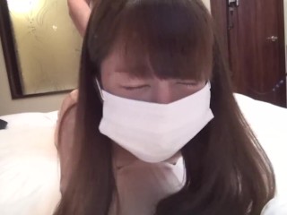 对着相机向丈夫报告小型NTR的实况！